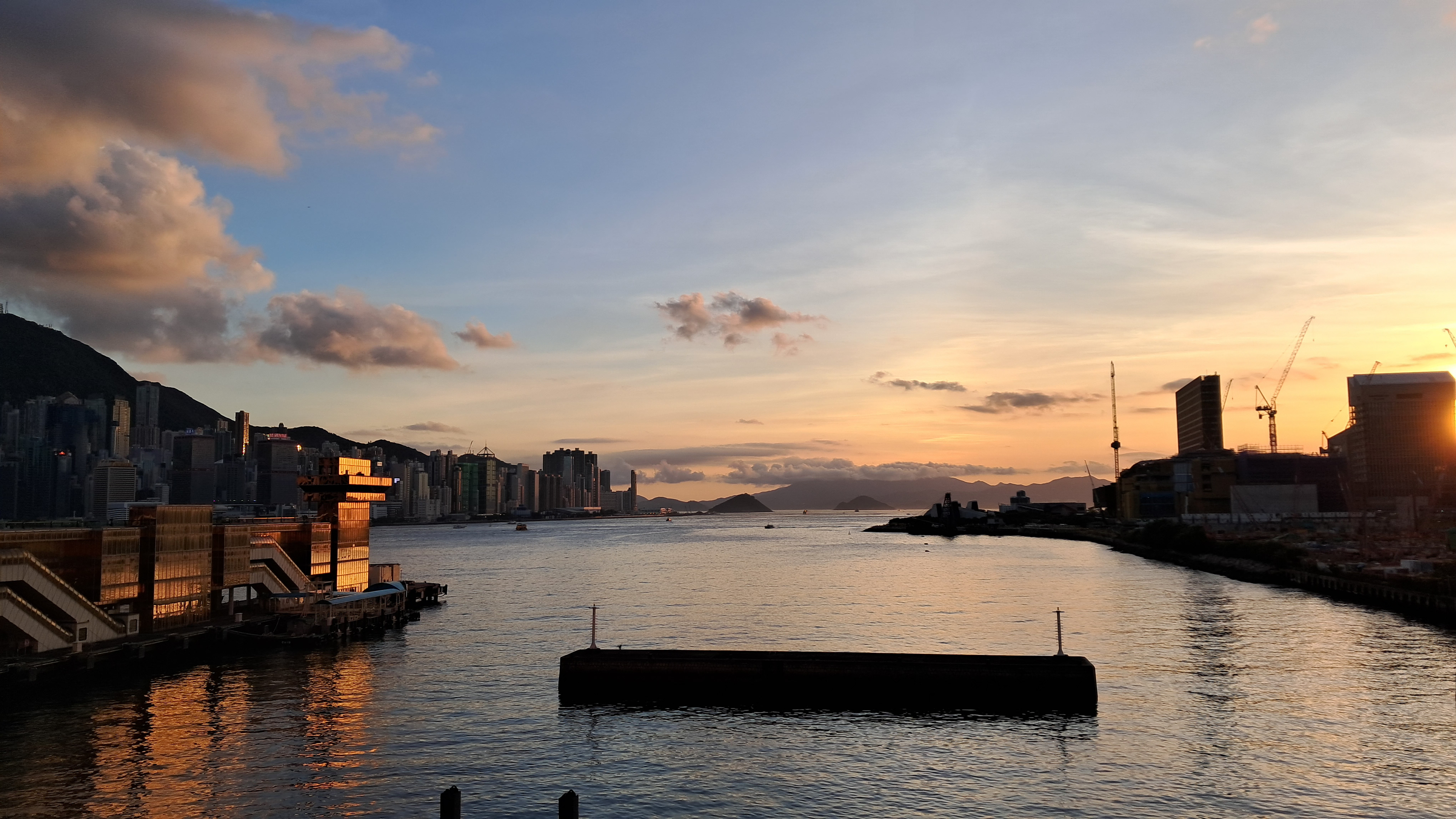 Overlooking Victoria Harbour